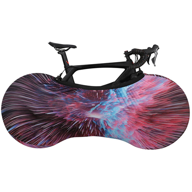 Couverture De Roue De Protection Elastique De Bicyclette, Lumiere Coloree, Grande Taille