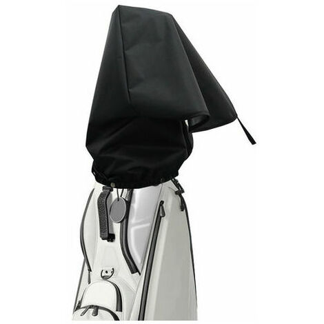 Housse de protection anti-poussière pour sac de golf Housse de pluie pour sac de golf durable et portable Imperméable Durable et résistante à l'usure pour les golfeurs