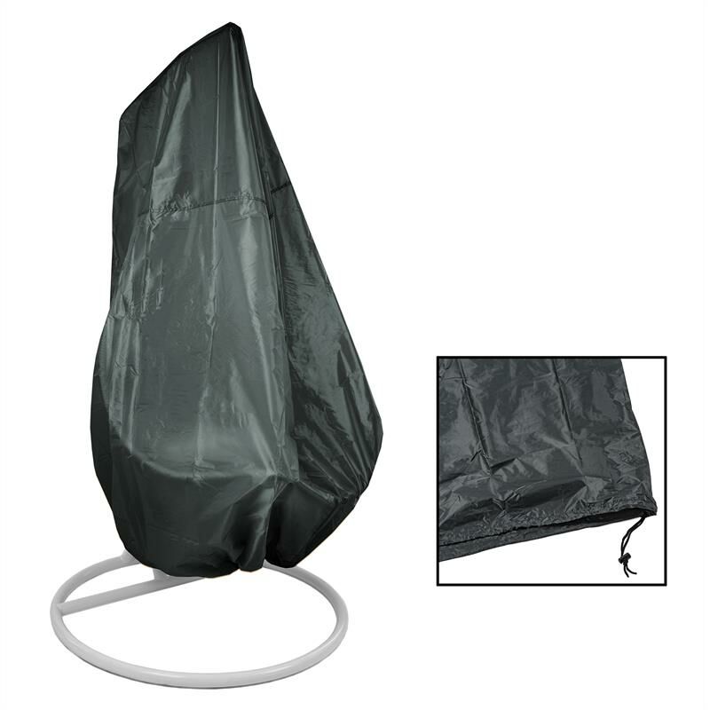 Estexo - Housse de protection pour chaise suspendue 1 place en polyéthylène vert