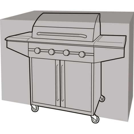 Housse de protection barbecue rectangulaire 165 cm de long