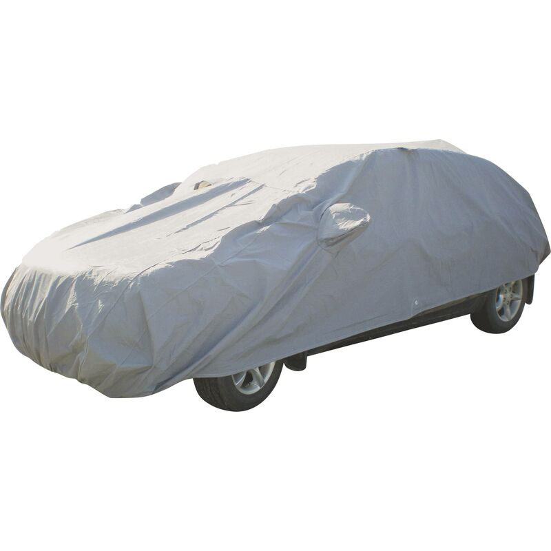 Housse de protection complète d'extérieur pour véhicules tricorps / à hayon, taille L HP Autozubehör 18257 (L x l x H) 483 x 178 x 120 cm A486461