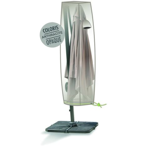 Housse de protection Cover Air pour parasol déporté jusqu'à Ø 5 m - Ø 45 x 240 cm