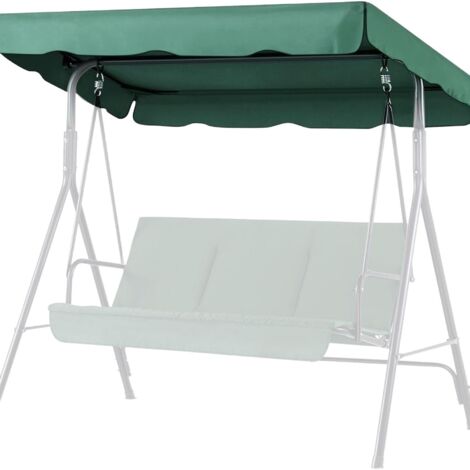 Housse de protection de balancelle de jardin 164x114x15cm, couverture imperméable et anti-UV pour terrasse et extérieur