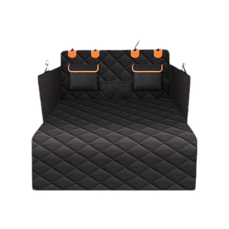 Housse de Protection de Coffre de Voiture, Anti-déchirure et imperméable, Housse de Coffre de Chien Lavable antidérapante avec Protecteur latéral