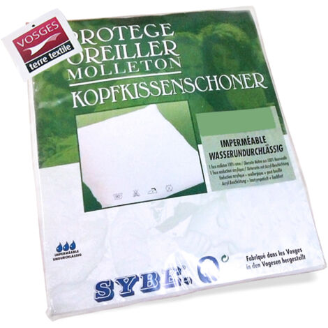 Housse de protection d'oreiller imperméable ANTONY 80x80 cm