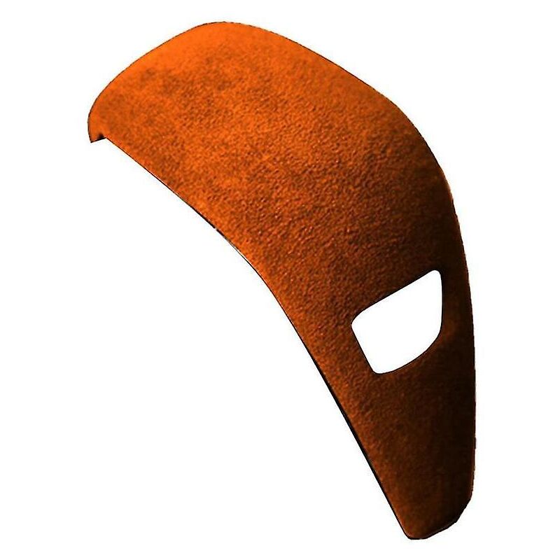 Fei Yu - Housse de protection en cuir vieilli orange pour levier de vitesse Série 3 20-23