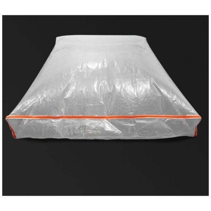 Housse de Protection en Plastique pour Matelas, Sac de Rangement Imperméable et Résistant aux Déchirures pour Déménagement, Stockage &