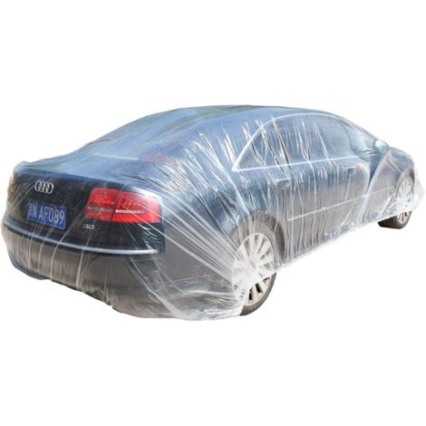 Housse de protection en plastique pour voiture Housse de protection étanche M