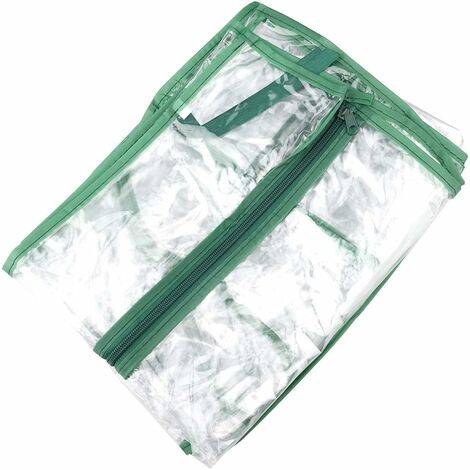 Housse de protection en PVC pour mini serre à 3 étages - Pour cadre à 3 étages - Accessoires de jardin (sans cadre)