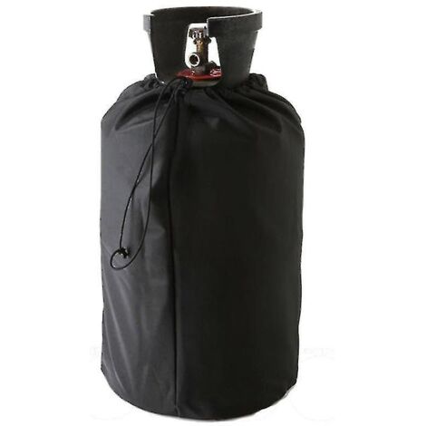 Housse de protection étanche et anti-poussière pour bouteilles de gaz de barbecue d'extérieur, 31 x 59 cm.