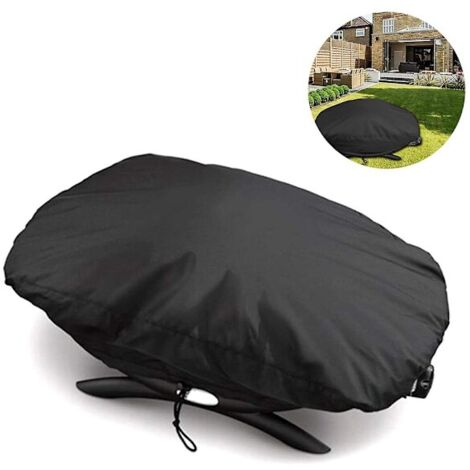 Housse de protection étanche pour barbecue à gaz Weber série Q (compatible avec les modèles Q1000 et Q100). Convient également aux