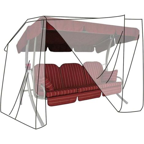 Housse de Protection Housse de Chaises de Jardin en Oxford 600D, Couverture de Meubles de Jardin, 150x215x150cm