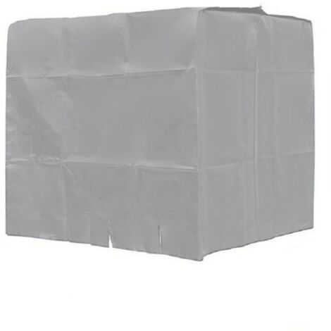 Housse de protection IBC 120100116cm argentée pour réservoir d'eau de pluie 1000