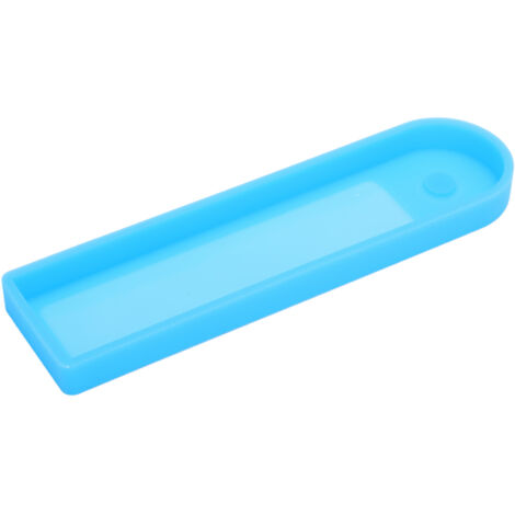 Housse de protection imperméable en silicone pour compteur de scooter M365, bleu marine