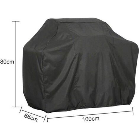 Housse de protection imperméable et anti-poussière pour barbecue à gaz extérieur - 100x80x66cm