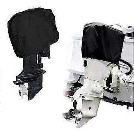 Housse de protection imperméable et solaire en tissu Oxford 210D SZTXJ pour moteur hors-bord à pagaie, avec protection anti-poussière.