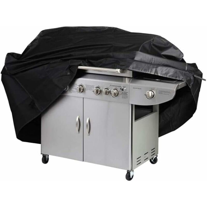 Ahlsen - Housse de Protection imperméable pour Barbecue 170 x 61 x 117 cm Noir