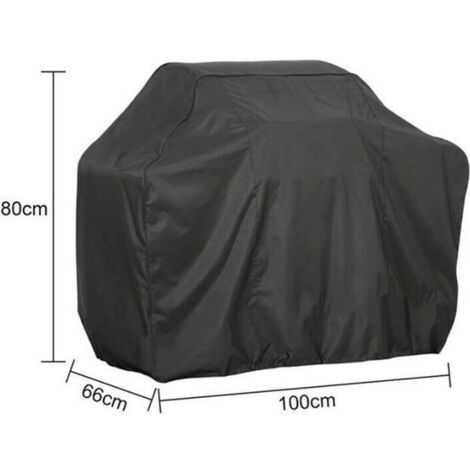 Housse de Protection Imperméable pour Barbecue à Gaz Extérieur Anti-Poussière - 100x80x66cm