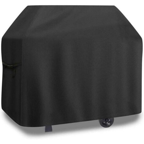 Housse de protection imperméable pour barbecue et plancha extérieurs, dimensions 133x67x110cm.