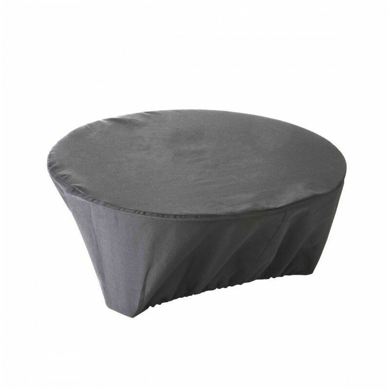 Housse de protection imperméable pour brasero Haute Qualité polyester D 80 x h 30 cm couleur Anthracite - Anthracite