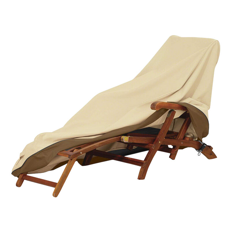 Housse de protection imperméable pour chaise longue de jardin, 420D, pour parasol de remplacement, pour jardin, terrasse, cour, parc