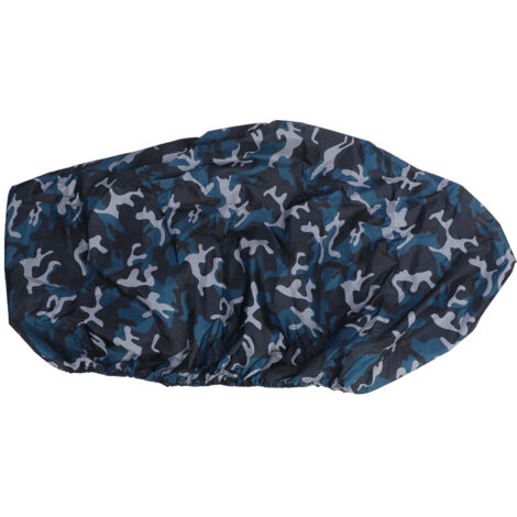Housse de Protection Imperméable pour Kayak et Canoë, Résistante aux UV et à la Poussière, Camouflage Océan, Taille 4.1-4.5M