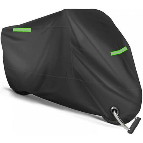 Housse de protection imperméable pour moto, scooter et autres véhicules motorisés, avec trou pour cadenas, idéale pour le rangement extérieur.