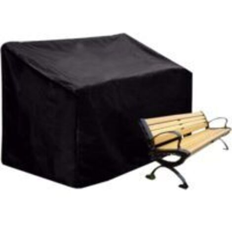 Housse de protection imperméable pour salon de jardin, 65 x 65 x 80/120 cm, noire, pour table de jardin, salon de jardin rectangulaire