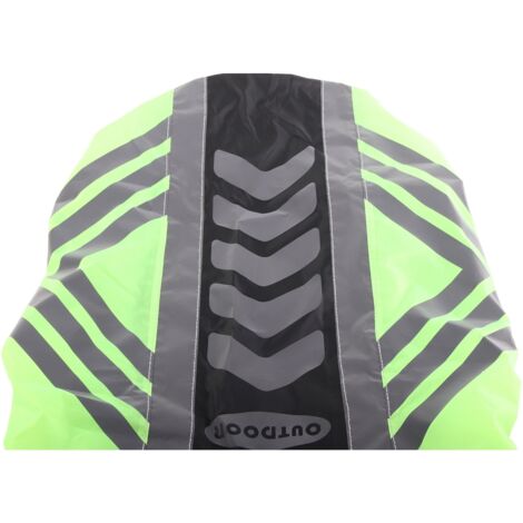 Housse de Protection Imperméable Réfléchissante pour Sac à Dos de Randonnée et Vélo