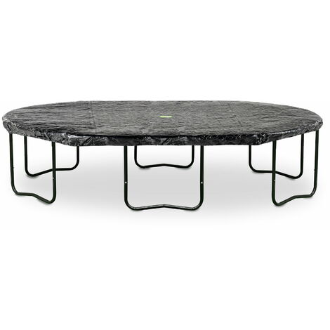 Housse de protection ovale pour trampoline EXIT 305x427cm