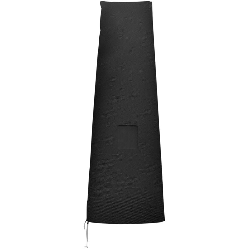 Housse de protection parasol Oxford 300D imperméable anti-UV zippée noir