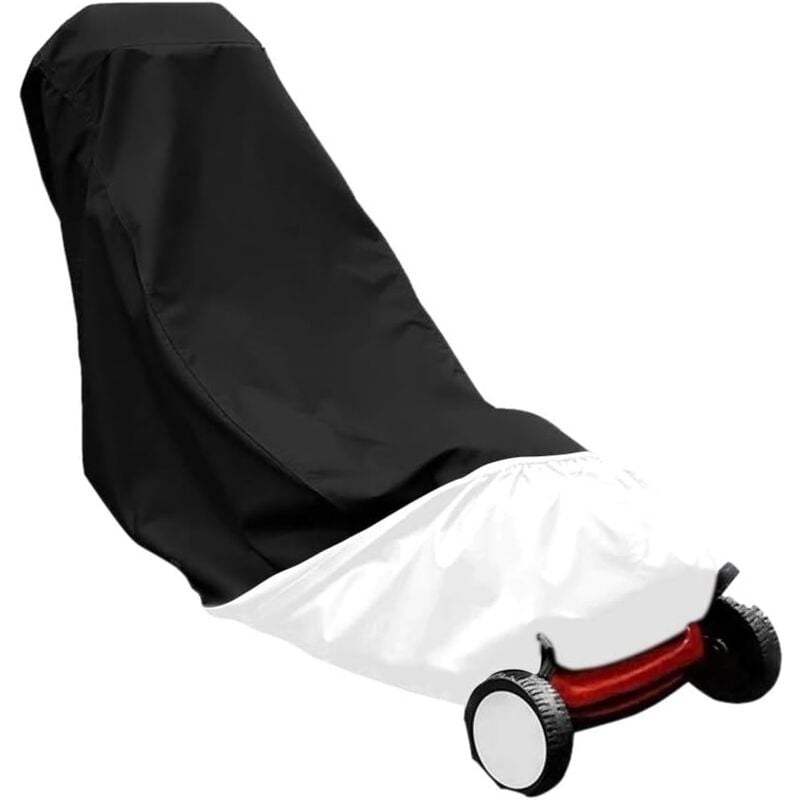 Housse de protection pliable de plein air 18863.5cm et étanche pour tondeuse à gazon,noir