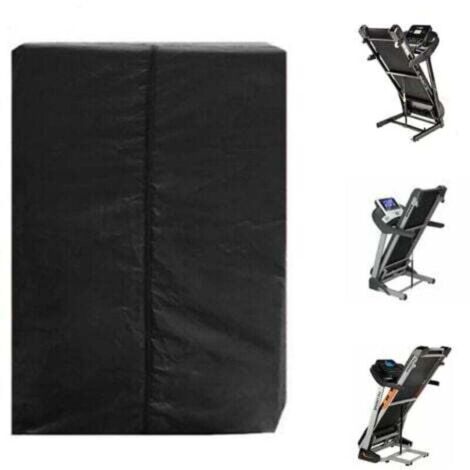 Housse de Protection Pliable pour Tapis de Course Imperméable Anti-Poussière 95x75x160cm Noir