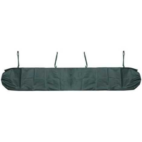 Housse de protection pour auvent vert 250 x 27 cm, 1 housse imperméable pour auvent, protection anti-poussière pour extérieur