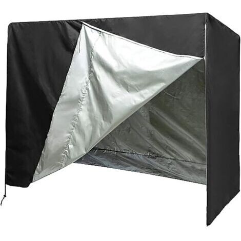 Housse de protection pour balancelle de jardin, 2/3 places, étanche, anti-poussière, anti-UV, indéchirable, pliable pour balancelle de jardin, terrasse, cour