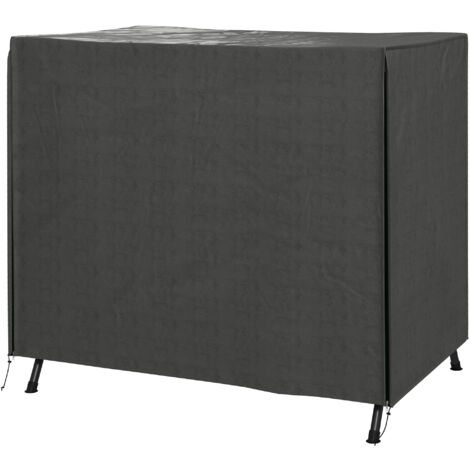 Housse de protection pour balançoire de jardin, imperméable, 177 x 114 x 152 cm, grise, couvre-balançoire extérieur