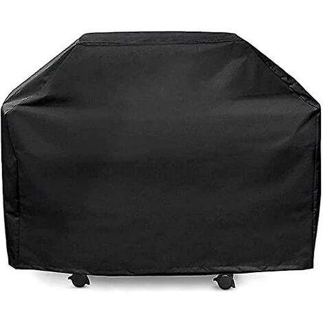 Housse de protection pour barbecue à gaz, housse de protection pour plancha étanche 210d, xl, sangle réglable (145 61 117 cm)