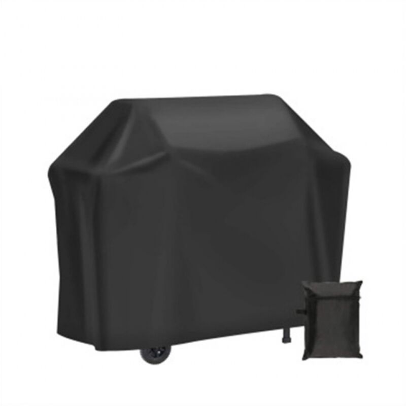 Housse De Protection pour Barbecue Haute Qualité Toile Oxford 210D L 100 x l 66 x h 80 cm couleur noir