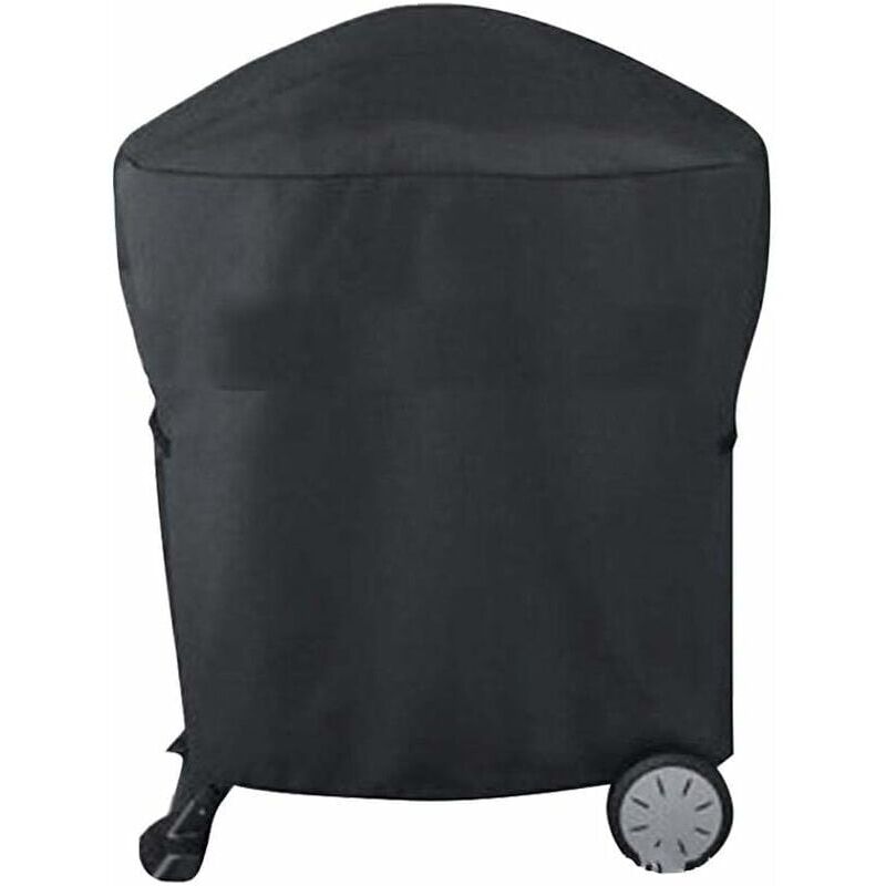 Housse de protection pour barbecue Weber Q1000 Q2000 (54 x 76 x 69 cm) - Noir - black