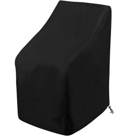 Housse de protection pour chaise d'extérieur - Housse de protection pour meubles de patio 210D - Imperméable et résistante aux UV - 89 x 89 x 120 cm