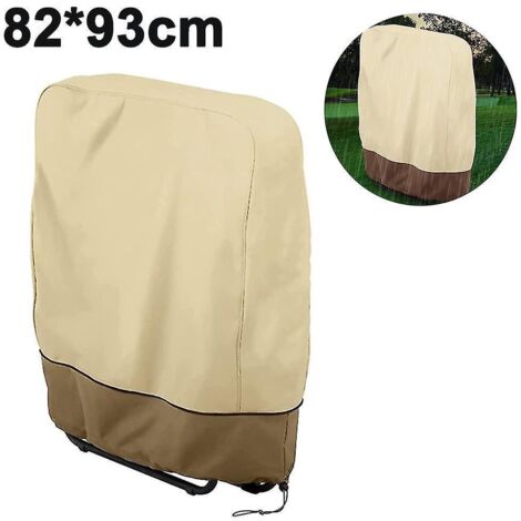 Housse de protection pour chaise longue pliante, housse imperméable, coupe-vent et résistante aux UV en tissu Oxford 190D, idéale pour les chaises longues de jardin.