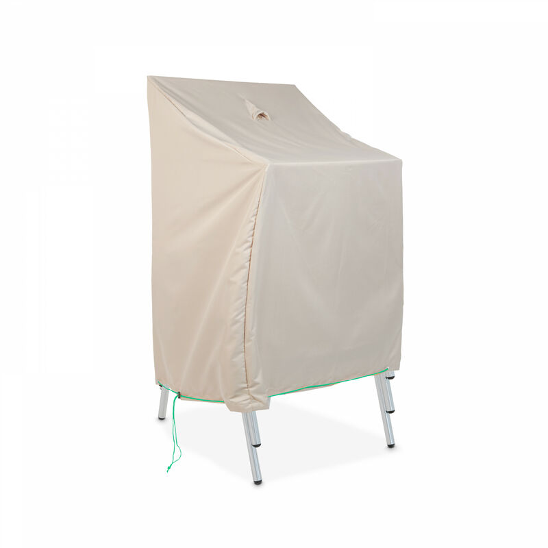 COV UP Housse de protection pour chaises de jardin, Cov'Up - Taupe