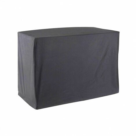 GREEN CLUB Housse De Protection pour chariot plancha Haute Qualité polyester L 100 x l 60 x h 90 cm couleur anthracite