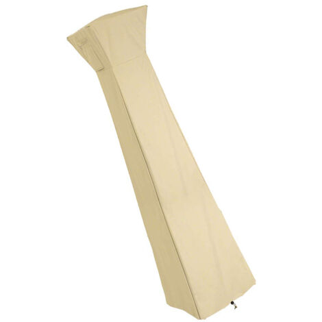 Housse de protection pour chauffage de terrasse - Couverture imperméable en Oxford 210D - Dimensions 84 x 221cm - Unité