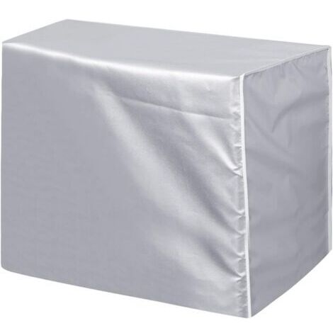 Housse de protection pour climatiseur extérieur, housse anti-poussière pour climatiseur extérieur, housse imperméable et résistante à la neige pour climatiseur domestique (94 x 40 x 73 cm)