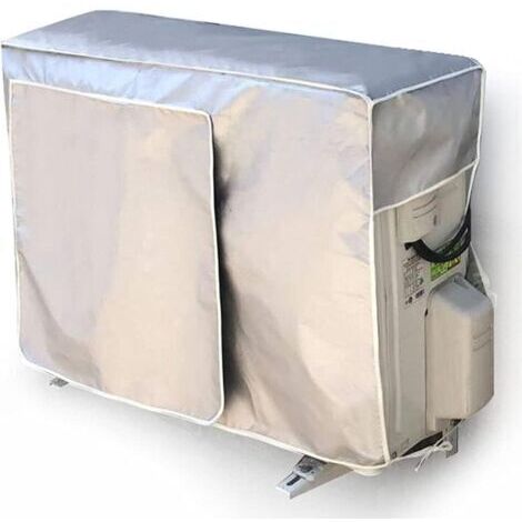 Housse de protection pour climatiseurs (92 x 35 x 69 cm), housse étanche pour climatiseurs, housse extérieure pour climatiseurs, housse pour climatiseurs pour la construction de maisons