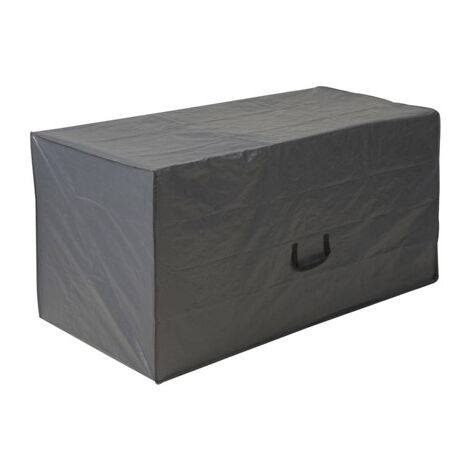 Nature Housse pour Coussins d'Extérieur PE Gris Couverture de Protection