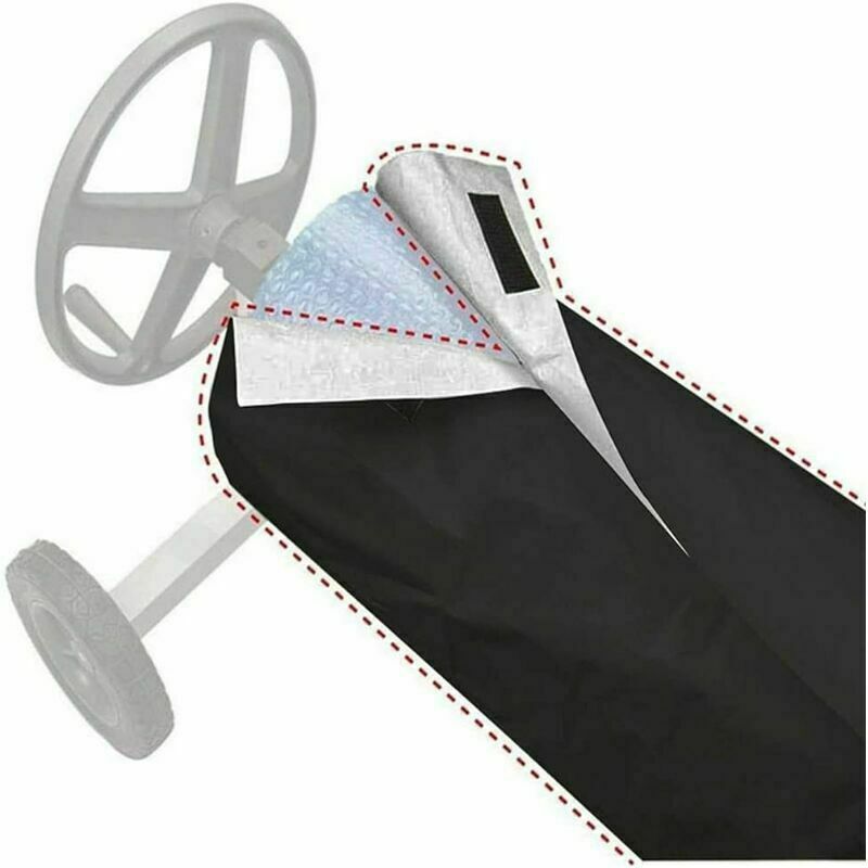 Ikodm - Housse de protection pour enrouleur solaire de piscine, dimensions 490x9, pour couverture solaire, piscine et enrouleur.