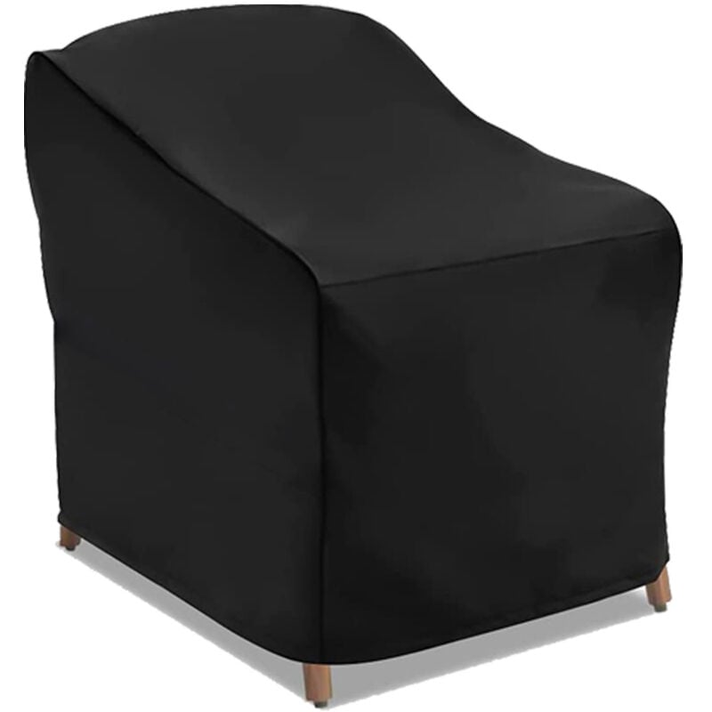 Housse de Protection pour Fauteuil Exterieur Jardin,Housse de Protection pour Chaise Tissu Oxford 210D Etranche, Bache Fauteuil Jardin pour Meubles,