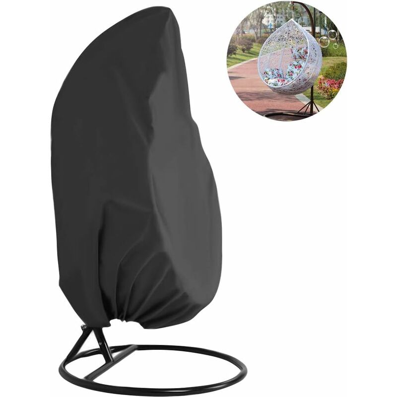 Housse de Protection pour Fauteuil Suspendu Housse de rotin Osier Patio imperméable Couvertures de Chaise Suspendu